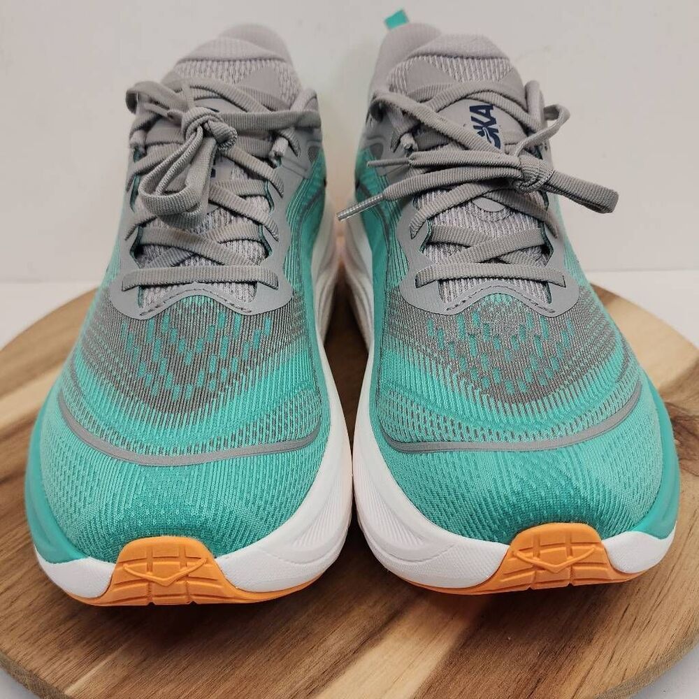 HOKA Skyflow Men's Size 11 D Stellar Grey/Shoreline - Picture 2 of 10